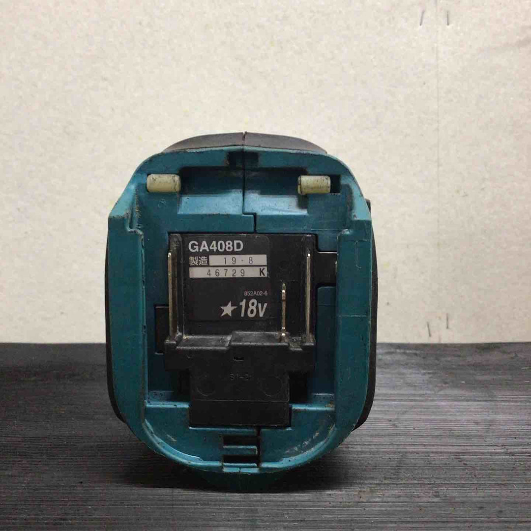 ★マキタ(makita) 100mmコードレスディスクグラインダ GA408DZ【町田店】