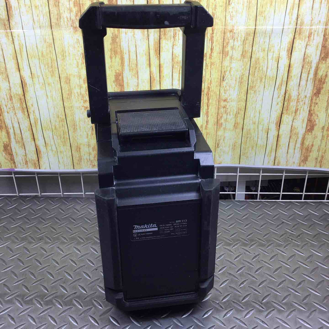 ★マキタ(makita) コードレスラジオ MR113B【川崎店】