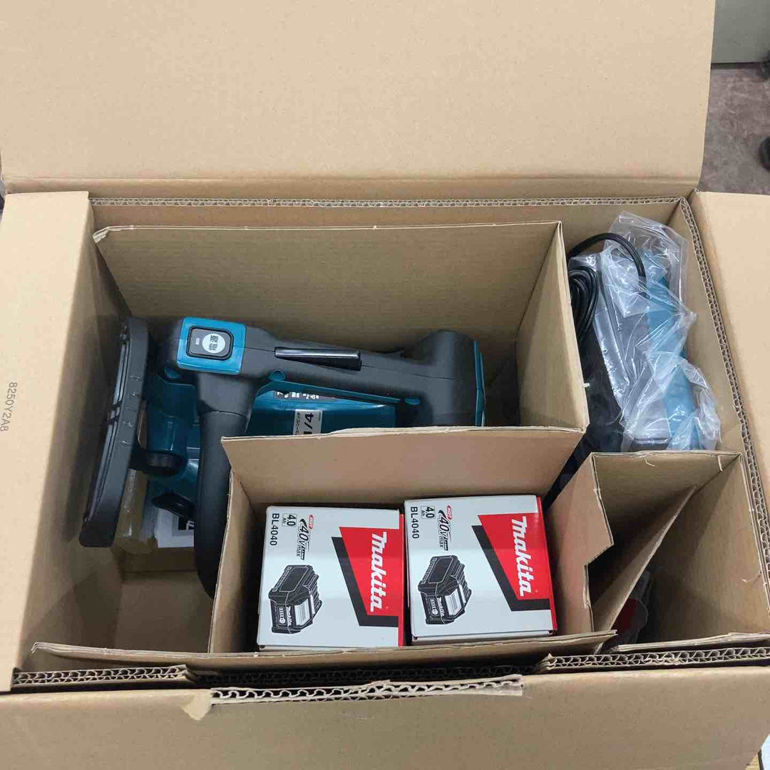 【未使用品】★マキタ(makita) コードレスチェーンソー MUC002GRDX ※バッテリー40Vmax4.0Ah×2個！【所沢店】