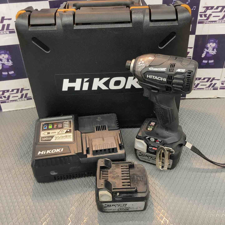 ★ハイコーキ(HIKOKI ※旧:日立工機) コードレスインパクトドライバー WH14DDL2(2LYPK)(B)【所沢店】
