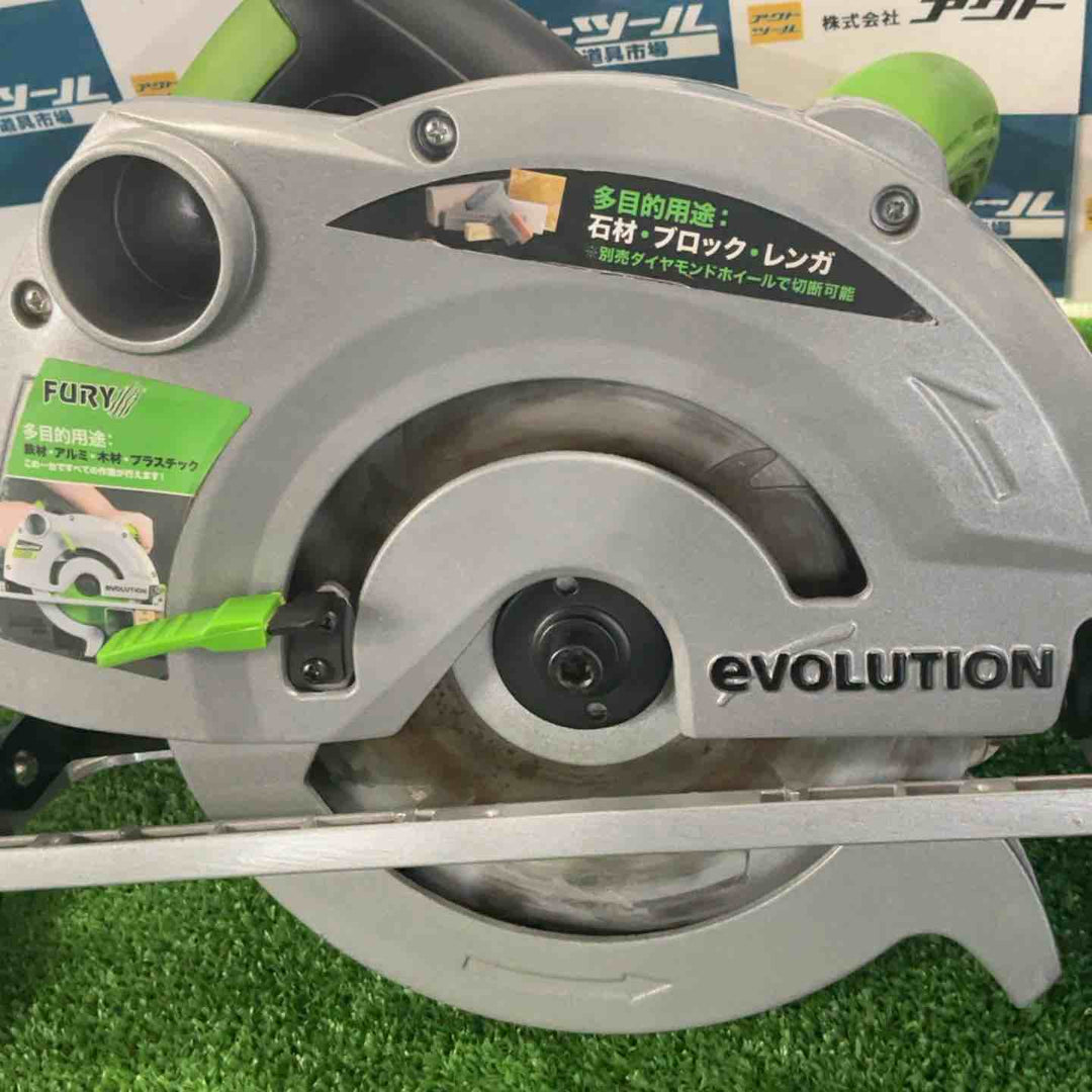 ◇エボリューション(EVOLUTION) 190mm万能丸ノコ FURY1 フューリー1【草加店】