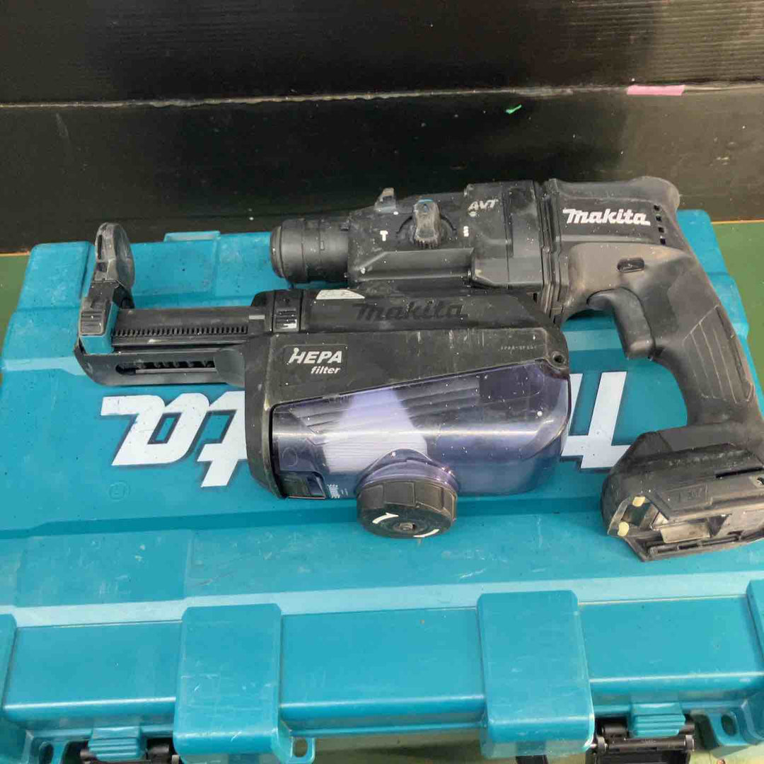 ★マキタ(makita) コードレスハンマドリル HR182DZKB　集塵システムDX05付属【戸田店】