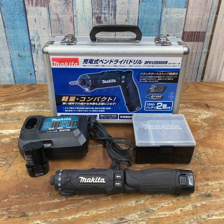 ★マキタ(makita) コードレスペンドリルドライバー DF012DSHXB【柏店】
