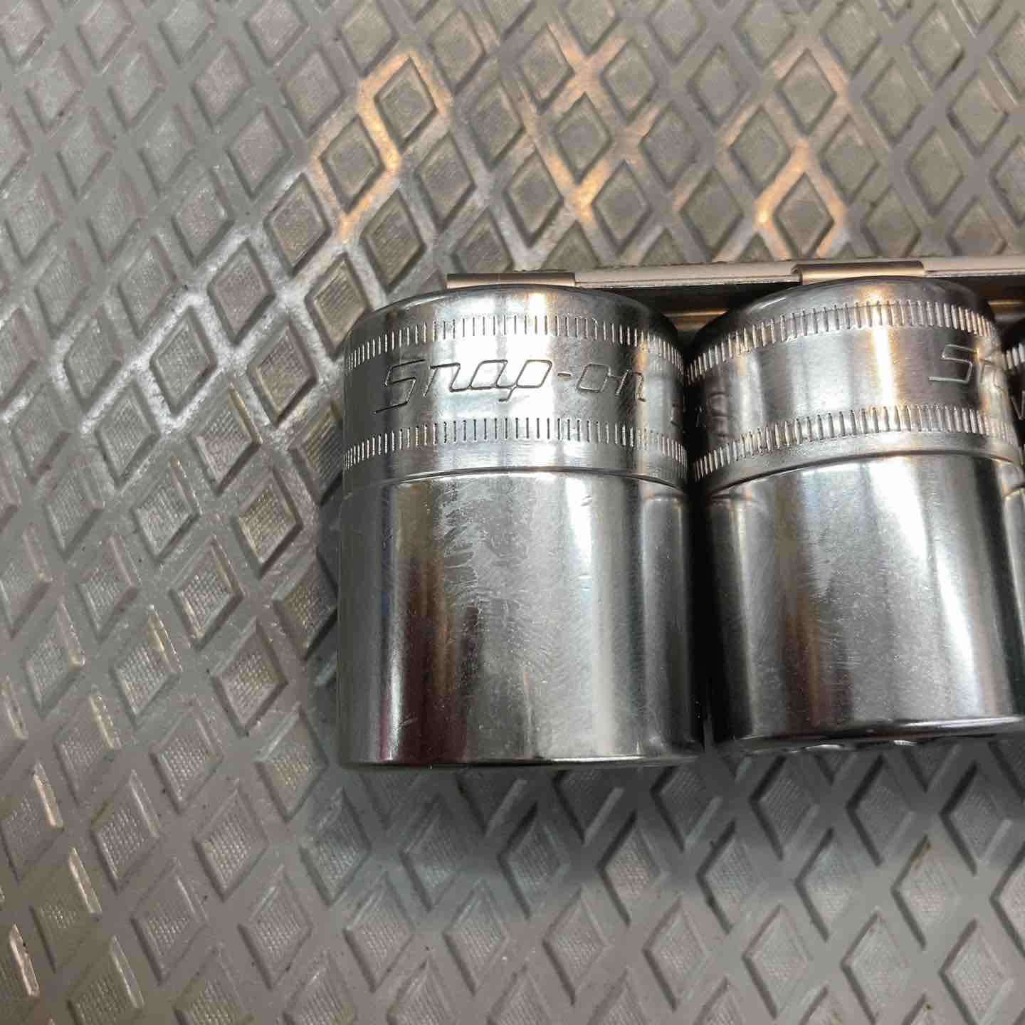 中古品】Snap-on SWM12A～SWM24Aスナップオン/シャローソケット11本