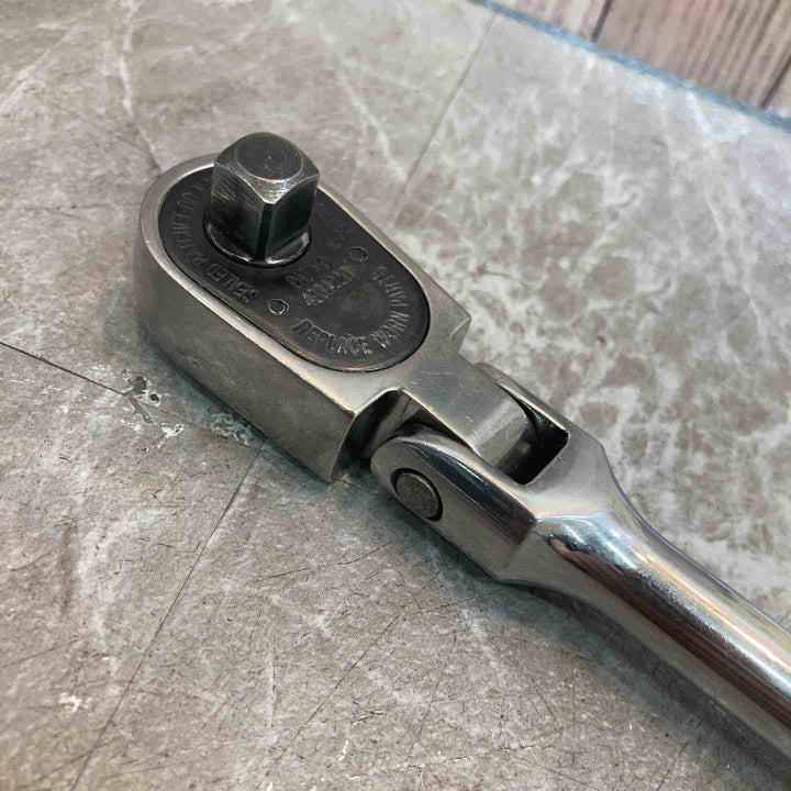 ◇スナップオン(Snap-on)  3/8”首振りロングラチェットハンドル F851【八潮店】