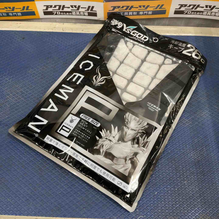 ワイズゴッド 2025 ICEMAN PCMベスト2 アイスマン PCMベストⅡ ブラック Free Size【草加店】