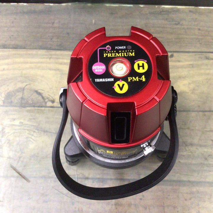 〇山真製鋸(YAMASHIN) レーザー墨出し器 PM-4 【東大和店】