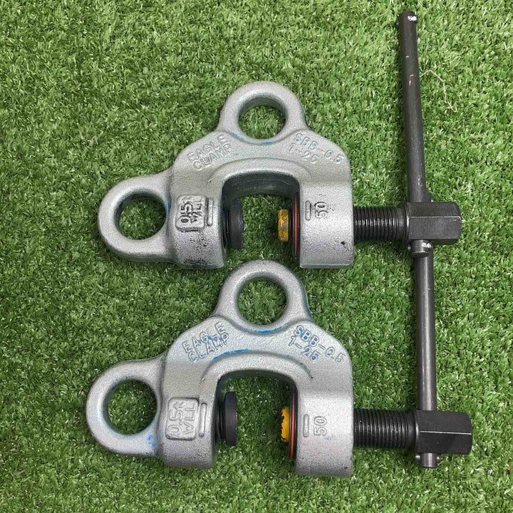 【2個セット】 イーグルクランプ 500kg（ 0.5t）ねじ式クランプ モデル：SBB-0.5 全方向【川崎店】