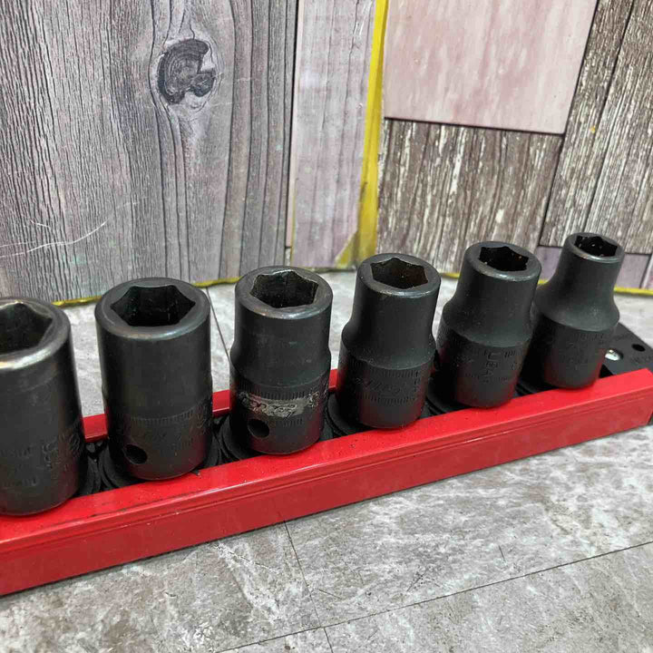 Snap-on スナップオン 1/2インパクトシャローソケット 14個 IMM100A-230【八潮店】