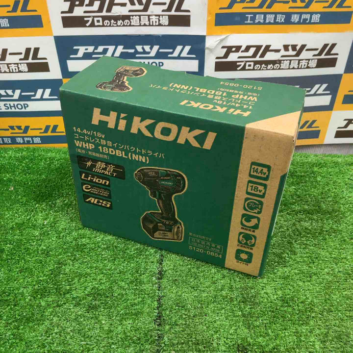 ☆ハイコーキ(HIKOKI ※旧:日立工機) コードレスソフトインパクトドライバー WHP18DBL(NN)【草加店】