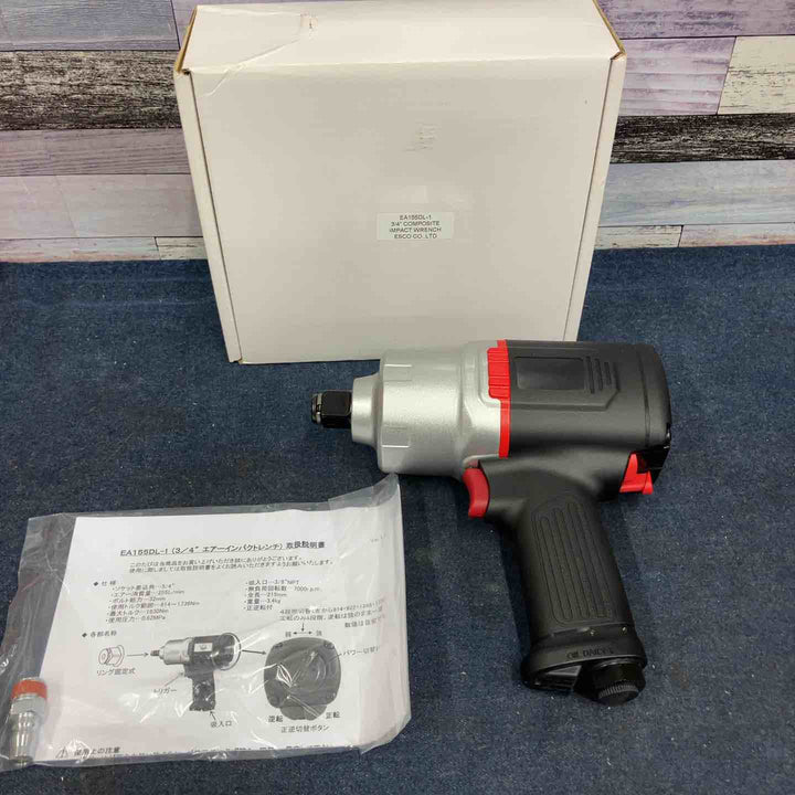 ESCO エスコ 3/4”DRエアーインパクトレンチ EA155DL-1【八潮店】