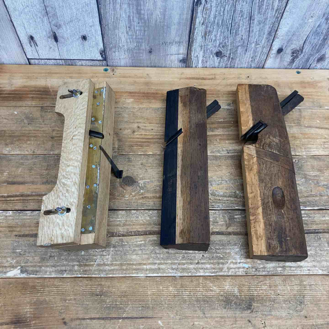 【中古品】 弘光・藤吉郎・作者不明 鉋3個セット 鉋 かんな カンナ 和工具 大工道具 鑿 のみ 鋸 のこ 【東大和店】