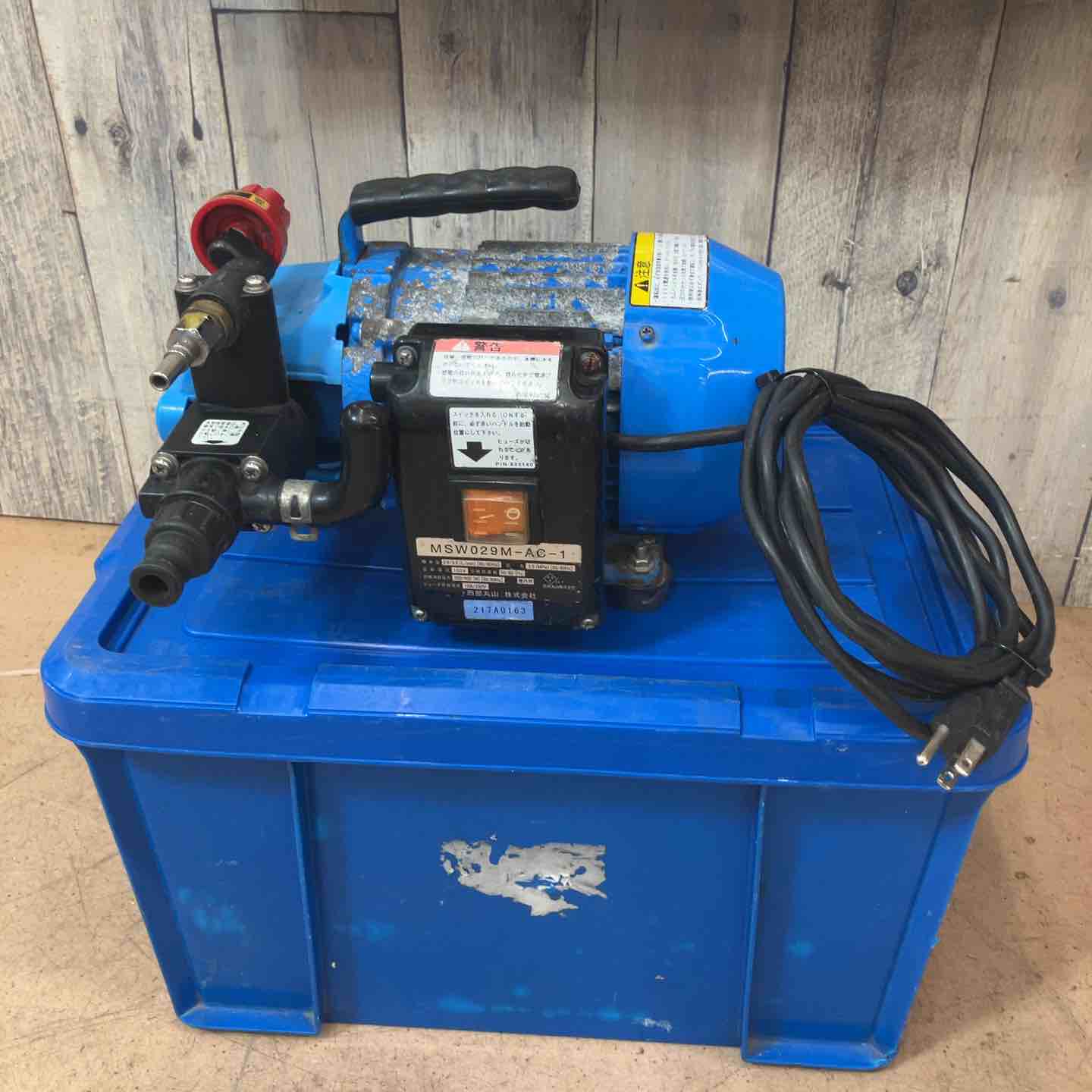 中古品】 丸山製作所(BIG-M) エアコン洗浄機 エアコン洗太郎プロ