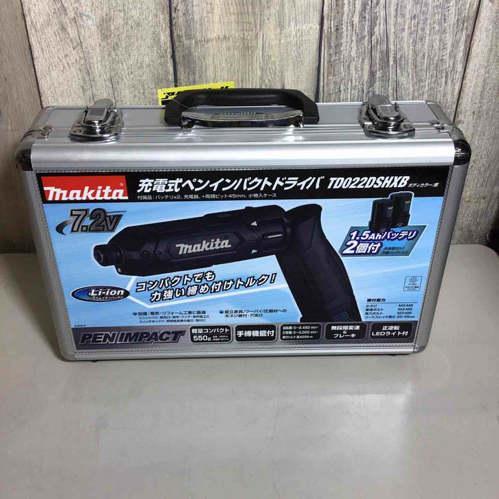 ★マキタ(makita) コードレスペンインパクトドライバー TD022DSHXB【戸田店】