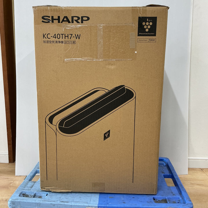 【店頭受取り限定】【未使用品】SHARP シャープ 空気清浄機 KC-40TH7-W【電材館越谷店】