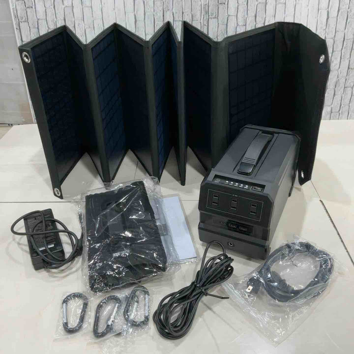 LACITA ENEBOX ポータブル電源 CITAEB-01＆ソーラーパネル CITASR-01 セット【川口店】