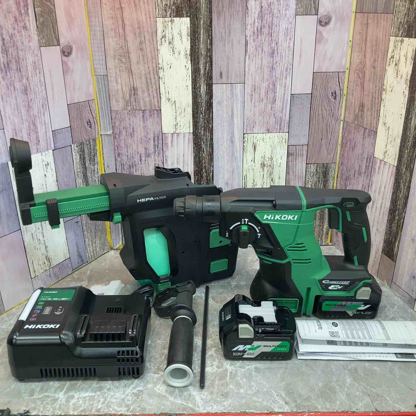 ★ハイコーキ(HIKOKI ※旧:日立工機) コードレスハンマドリル DH18DPB(2XP)【八潮店】 ☆ハイコーキ(HIKOKI ※旧:日立工機) コードレスハンマドリル DH18DPB