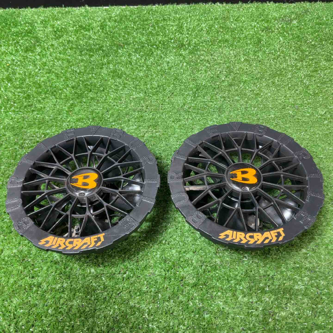□バートル(BURTLE) 空調服用ファン&バッテリーセット AC09+ファン(AC09-1) エアークラフト バッテリー２個・ファン・充電器付き【岩槻店】