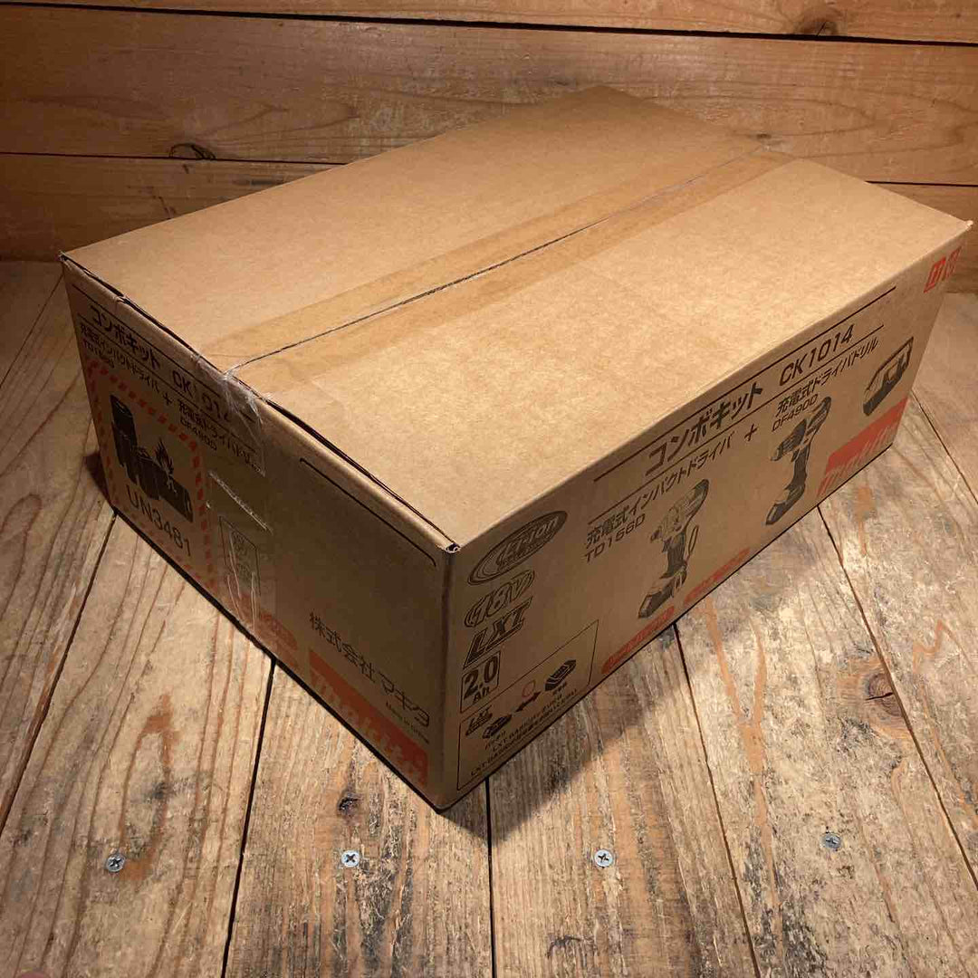 【未使用品】◇マキタ(makita) 18Vベーシックコンボキット CK1014 TD156D+DF490D+18V2.0Ahバッテリー2個+充電器セット【所沢店】