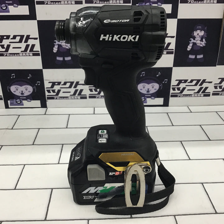 ☆ハイコーキ(HIKOKI ※旧:日立工機) コードレスインパクトドライバー WH36DC(2XPBG)【所沢店】