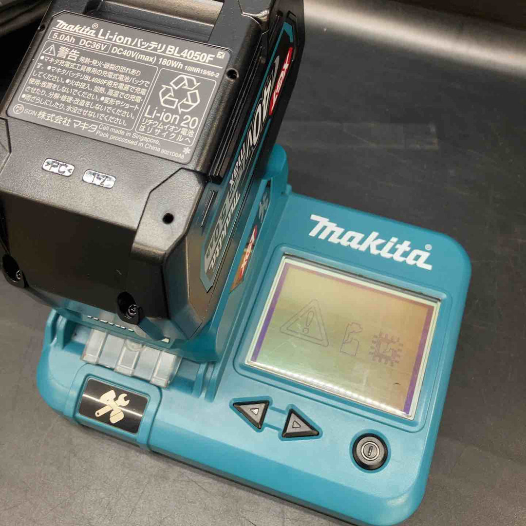 【美品】★マキタ(makita) リチウムイオンバッテリー 40Vmax/5.0Ah BL4050F 充電回数1回【川越店】