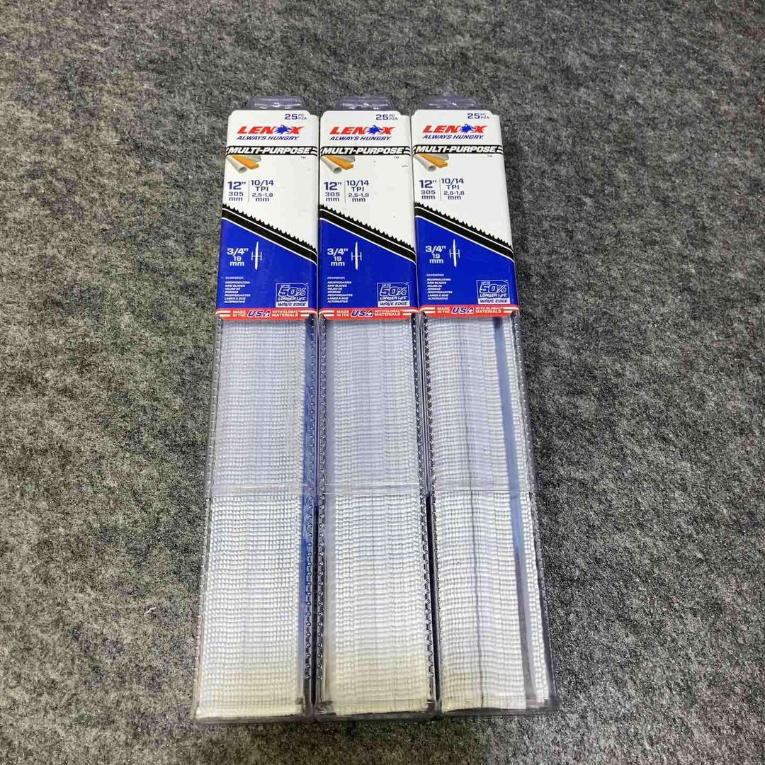 【3個セット】 レノックス(LENOX) セーバーソブレード 25枚入 300mm【桶川店】