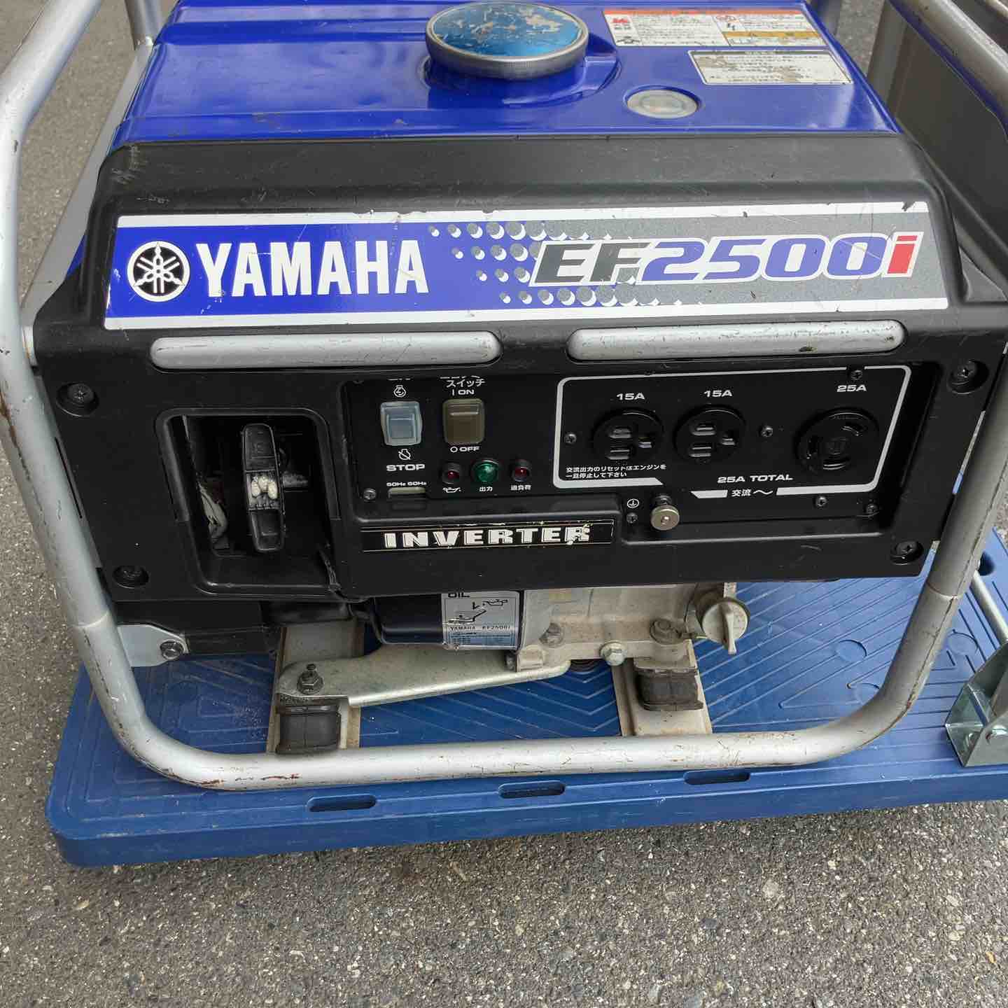 中古品・店頭受取り限定】 ヤマハ/YAMAHA インバーター発電機・EF2500i