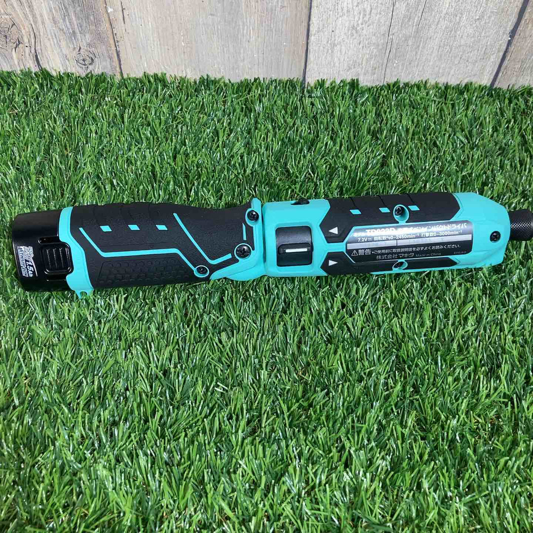 ★マキタ(makita) 7.2Vコードレスインパクトドライバ TD023DHXTB 純正バッテリ付 限定色【戸田店】