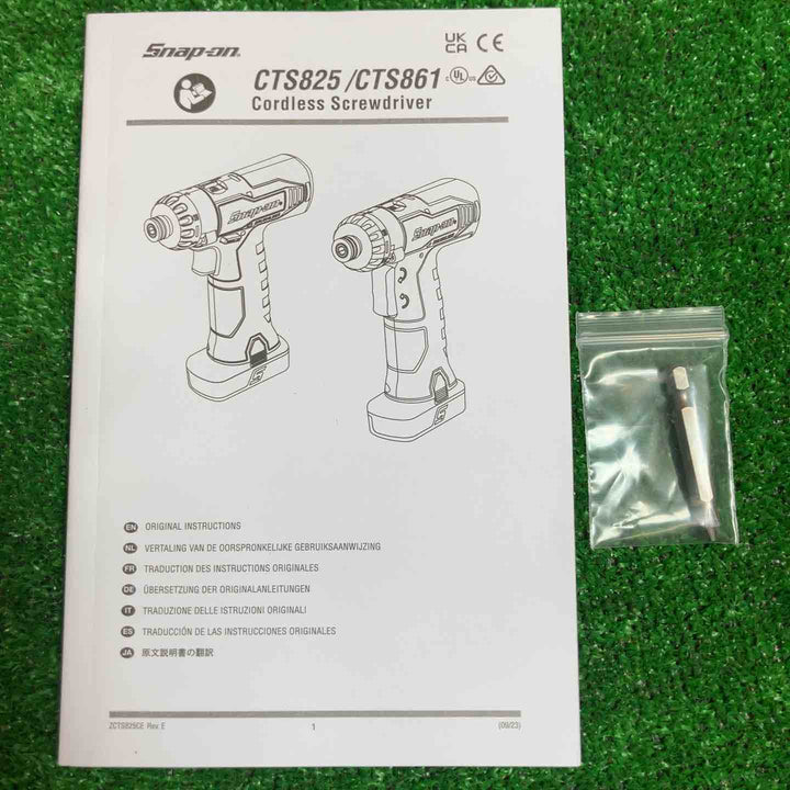 スナップオン/Snap-on コードレススクリュードライバ CTS861GJ2 グリーン【桶川店】