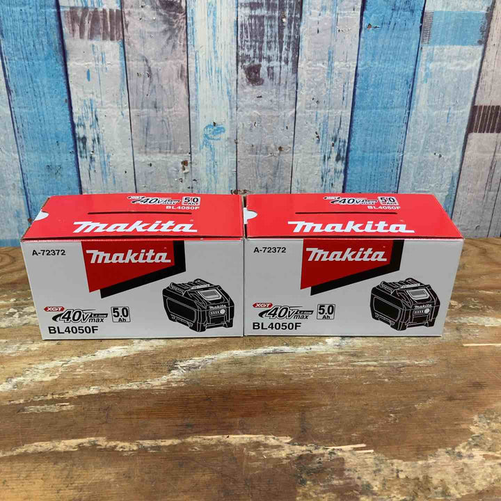 ▼★純正2個セット★マキタ(makita) リチウムイオンバッテリー 40Vmax/5.0Ah BL4050F【柏店】