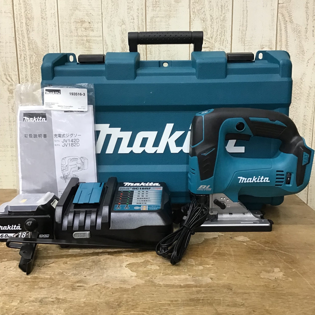 中古 マキタ JV140D 14V 充電式ジグソー フルセット