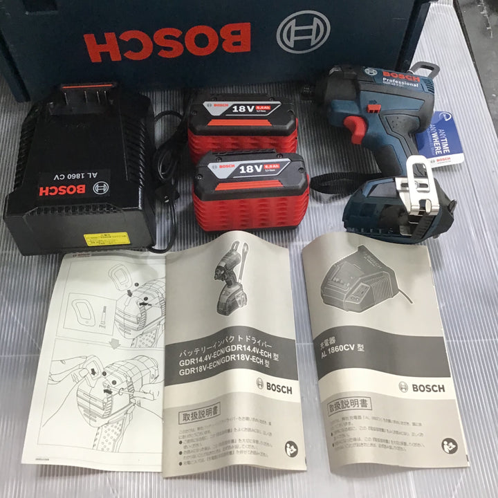 【未使用】　ボッシュ(BOSCH) 18Vバッテリーインパクトドライバー[GDR18V-EC6]【草加店】