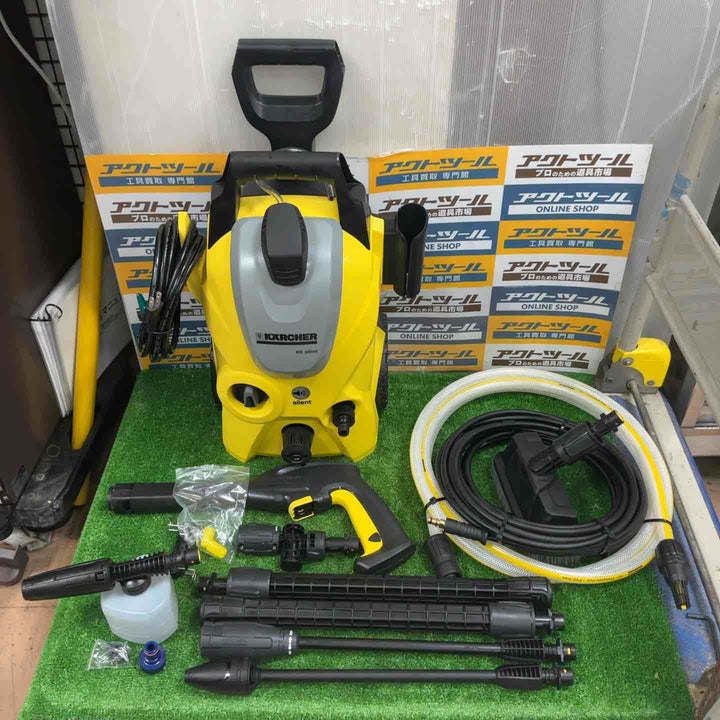 ◇ケルヒャー(KARCHER) 高圧洗浄機 K3 SILENT サイレント 50Hz 1.601-446.0【草加店】