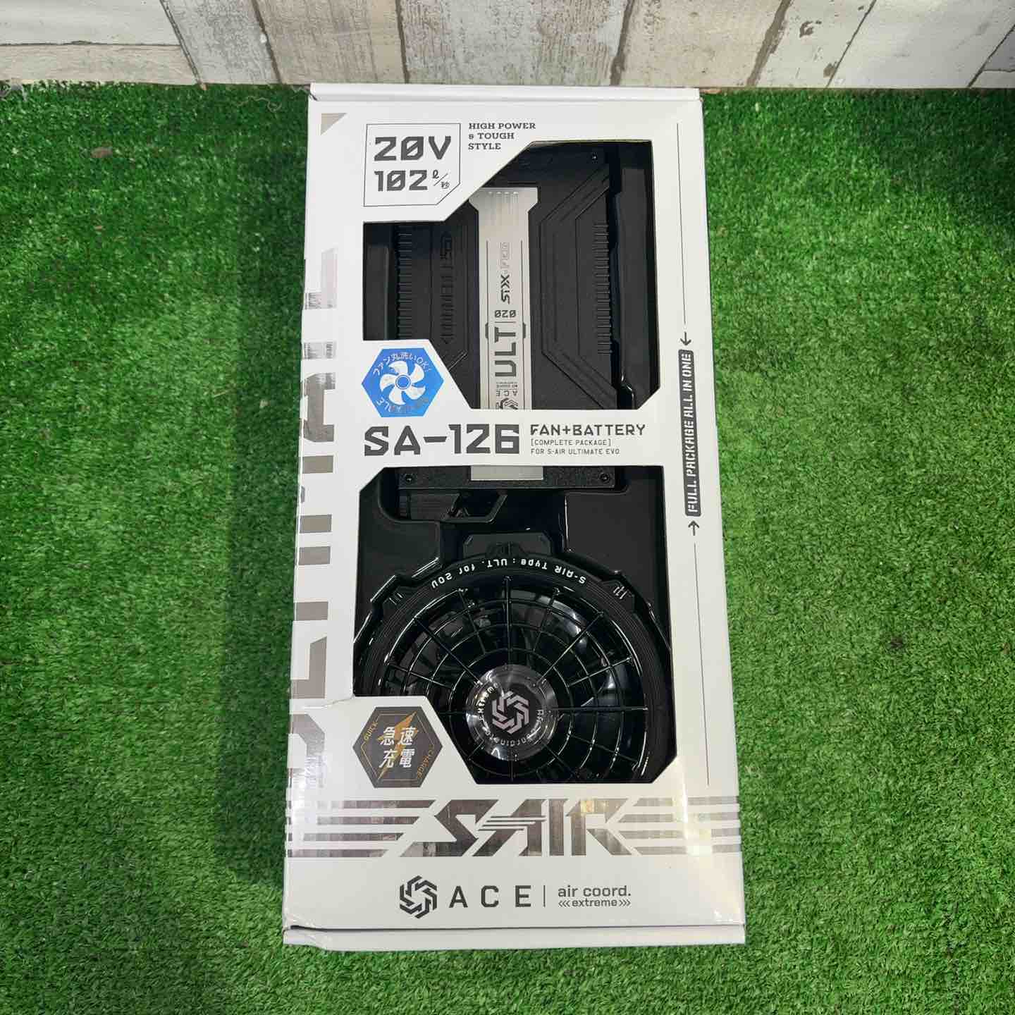 シンメン S-AIR 20Vファンバッテリーフルセット SA-126 カラー：6