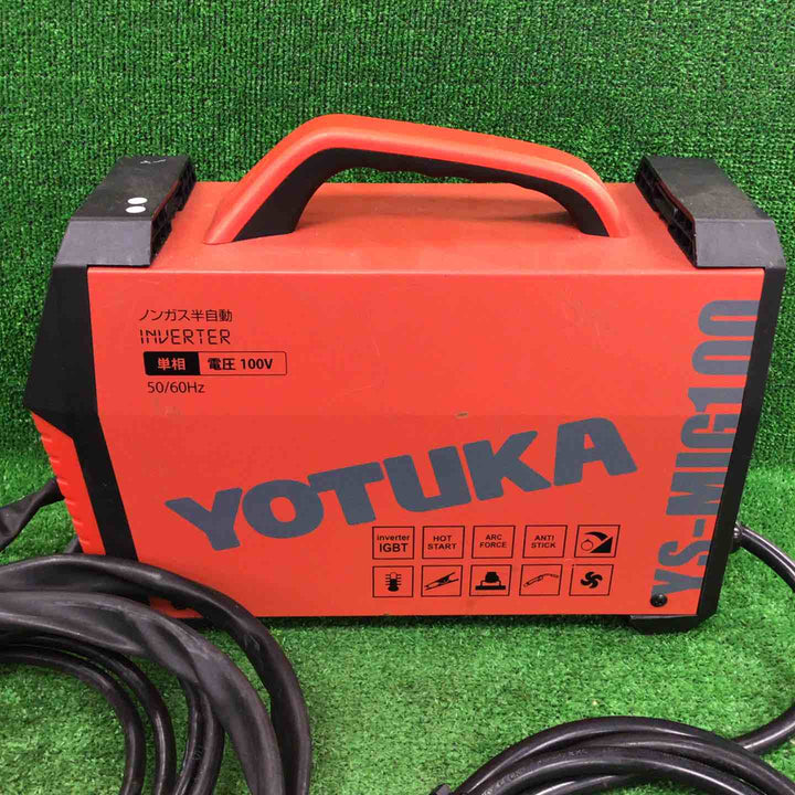 ◇ハイガー(HAIGE) 半自動溶接機 YS-MIG100 YOTUKA(ヨツカ)【川崎店】