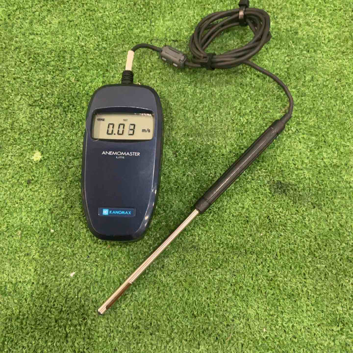 ◇カノマックス(KANOMAX)  携帯型風速計 6006-00 アネモマスターライト ANEMOMASTER LITE (風速・風温)【川口店】