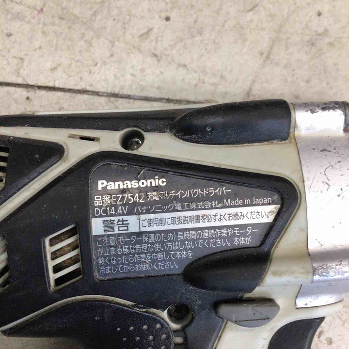 【現状品】 パナソニック/Panasonic コードレスマルチインパクトドライバー EZ7542X 本体のみ 【鴻巣店】