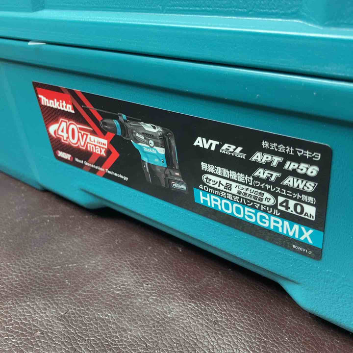 【未使用(店頭展示品)】★マキタ(makita) コードレスハンマドリル HR005GRMX【東大和店】