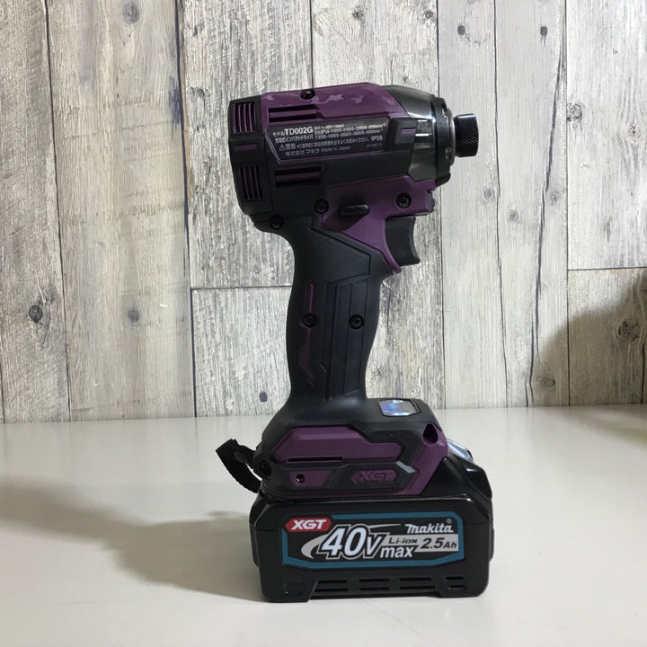 【未使用品】★即決価格 マキタ makita 40V コードレスインパクトドライバー TD002GDXAP【戸田店】