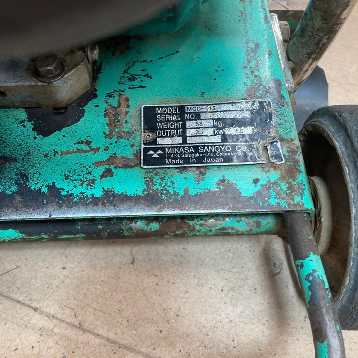 【中古品/店頭受取り限定】◇三笠(ミカサ/mikasa) コンクリートカッタ MCD-012A【東大和店】