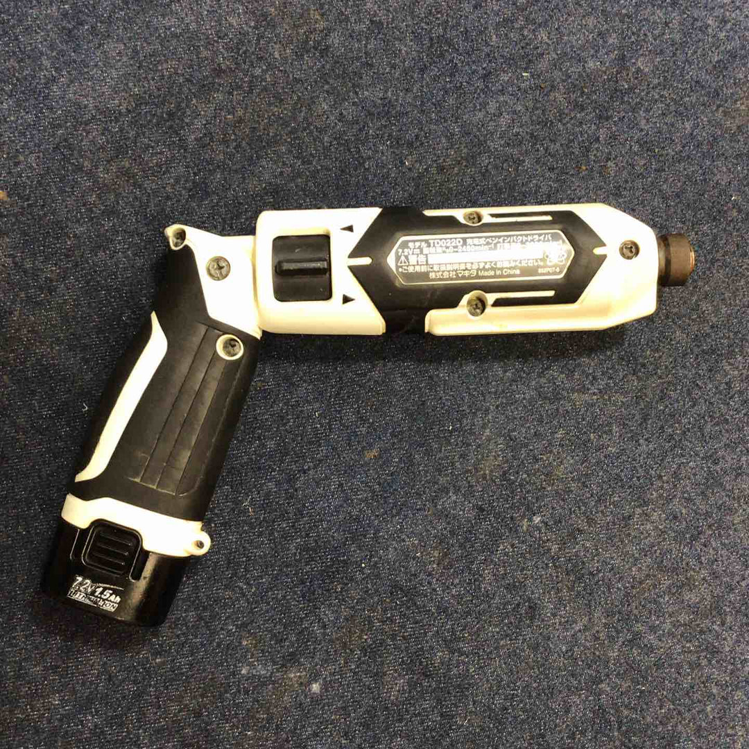 ☆マキタ(makita) コードレスペンインパクトドライバー TD022DZW【八潮店】