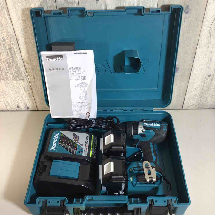 ★マキタ(makita) コードレス振動ドリルドライバー HP484DRGX【戸田店】