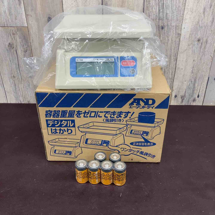 【中古美品】 A＆D(エー・アンド・デイ) デジタルはかり SK-20Ki ひょう量20Kg 目量20ｇ 【東大和店】