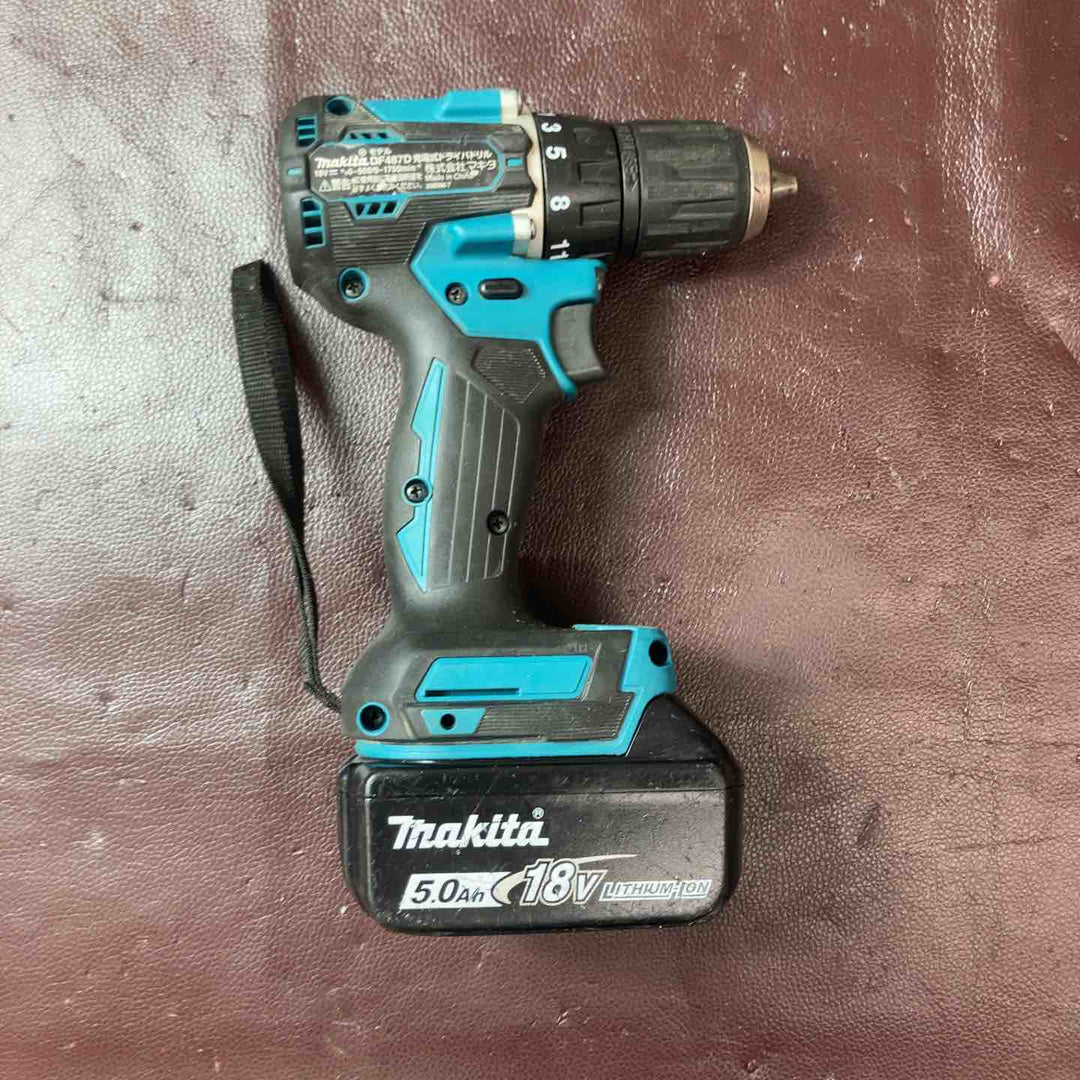 【中古品】マキタ(makita) コードレスドリルドライバー DF487DZ バッテリー1個付属【東大和店】