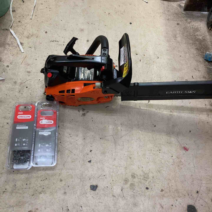 【店頭受取り限定】アースマン エンジンチェーンソー CSE-140E【町田店】