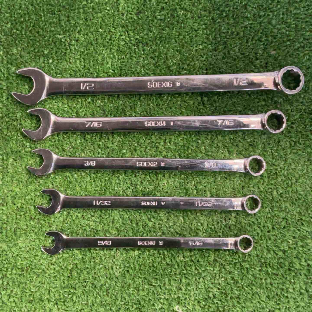 スナップオン(Snap-on) コンビネーションレンチ SOEX 10・11・12・14・16・20・22・24・26・28・32 計11点【草加店】