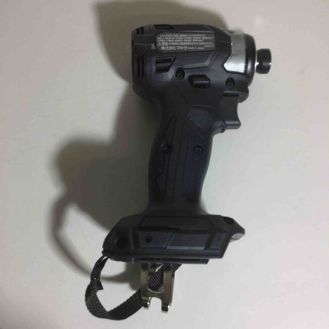 【未使用品】 マキタ makita コードレス インパクトドライバー TD173DZB ブラック 黒 本体【戸田店】