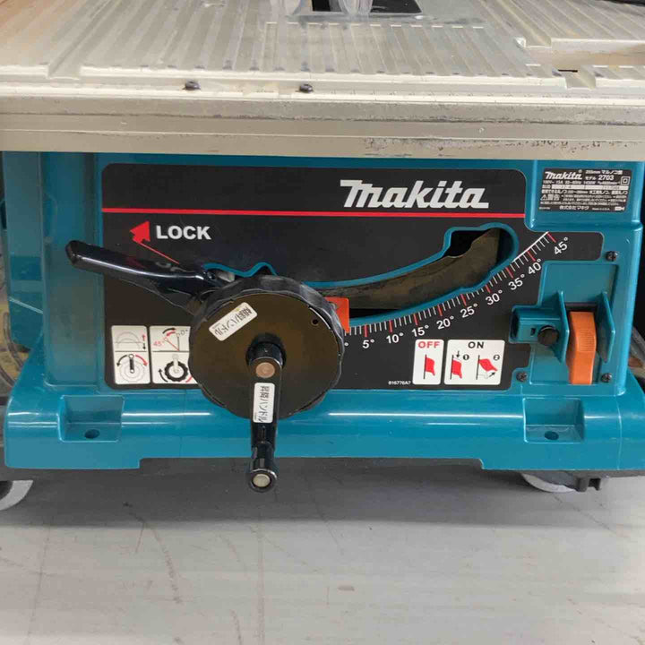 【店頭受取り限定】★マキタ(makita) マルノコ盤 2703 刃欠品【戸田店】