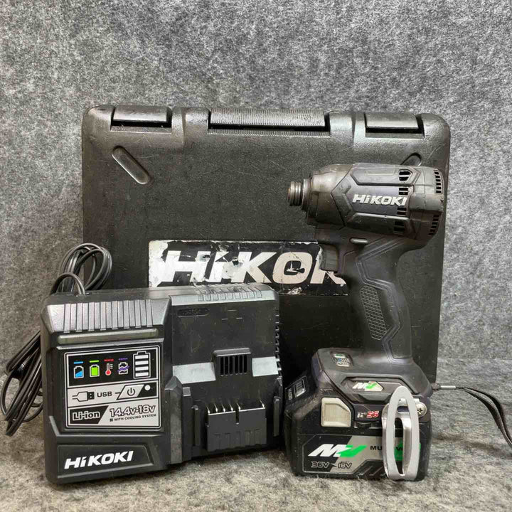 ハイコーキ(※旧:日立工機) コードレスインパクトドライバー WH36DC(2XPSZ)(D)【桶川店】