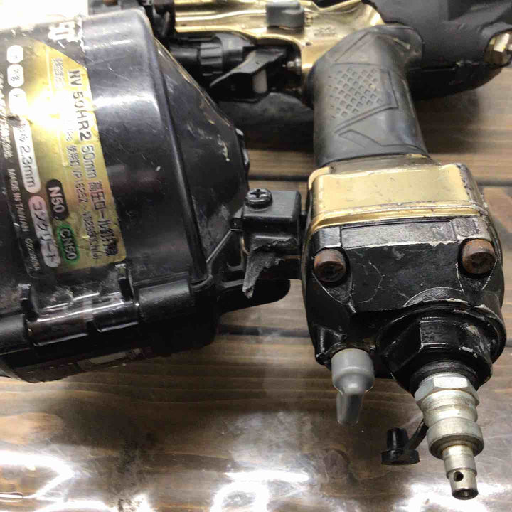 ★ハイコーキ(HIKOKI ※旧:日立工機) 高圧エア釘打ち機 NV50HR2(S)【戸田店】